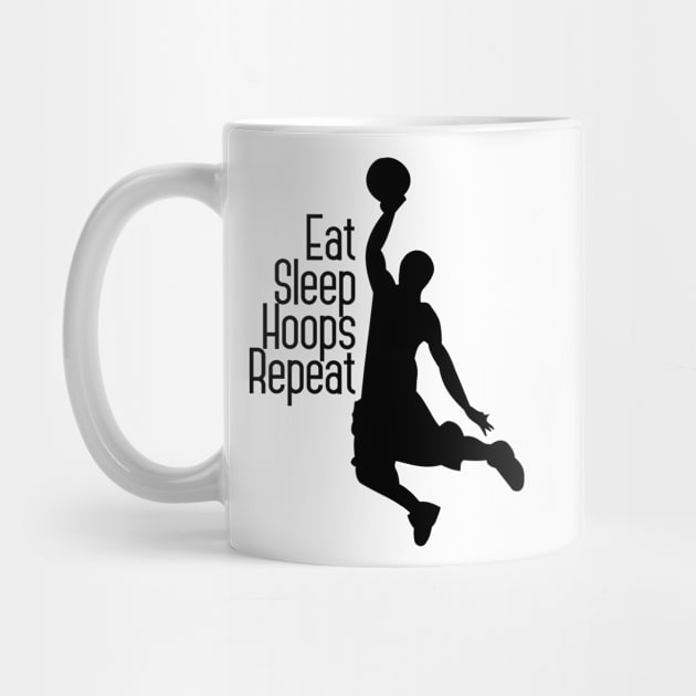 Eat Sleep Hoops Repeat by nextneveldesign